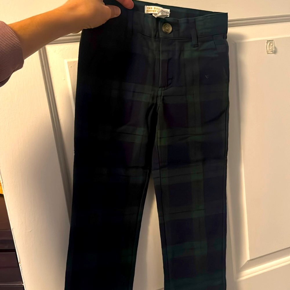 The Beaufort Bonnet Company Christmas plaid pants.